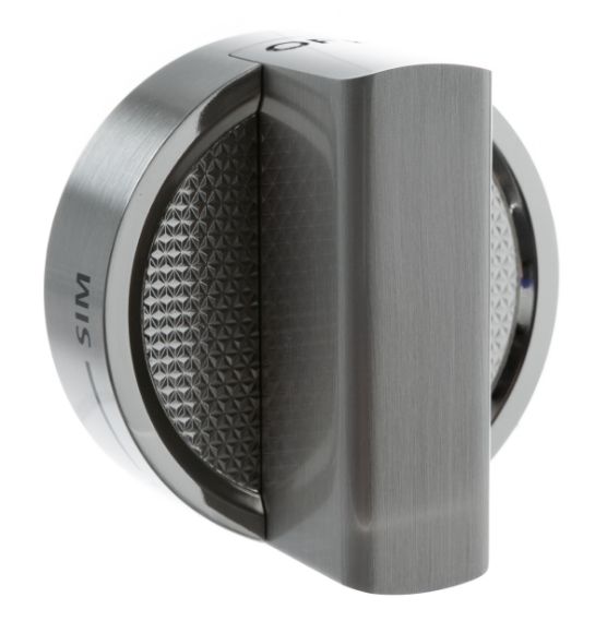Picture of OEM General Electric (GE) WB03X43507 Stainless Steel Knob