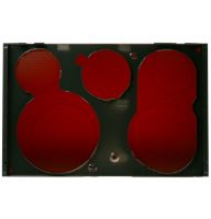 Picture of OEM General Electric (GE) WB62X42430  Maintop Glass