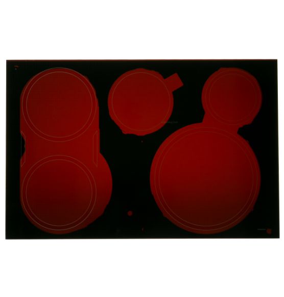 Picture of OEM General Electric (GE) WB62X42006 Maintop Glass (Dg)