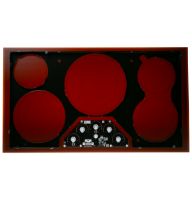 Picture of OEM General Electric (GE) WB62X43026 Maintop Glass & Frame