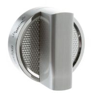Picture of OEM General Electric (GE) WB03X43510 Stainless Steel Knob Oven