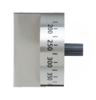 Picture of OEM General Electric (GE) WB03X43510 Stainless Steel Knob Oven
