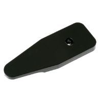 Picture of OEM General Electric (GE) WR13X27459 Top Hinge Cover Black