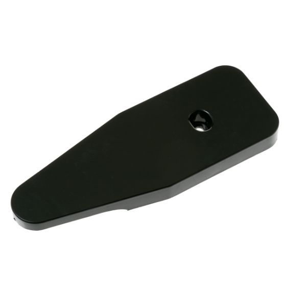 Picture of OEM General Electric (GE) WR13X27459 Top Hinge Cover Black