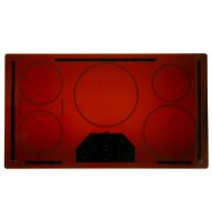 Picture of OEM General Electric (GE) WB62X42889 Maintop Glass Assembly