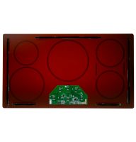 Picture of OEM General Electric (GE) WB62X42889 Maintop Glass Assembly