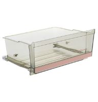 Picture of OEM General Electric (GE) WR32X39066 Gray Veg Pan Right Cafe