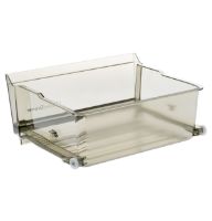 Picture of OEM General Electric (GE) WR32X39066 Gray Veg Pan Right Cafe