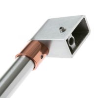 Picture of OEM General Electric (GE) WB15X40727 Stainless Steel Handle