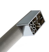 Picture of OEM General Electric (GE) WB15X35074 Stainless Steel Handle