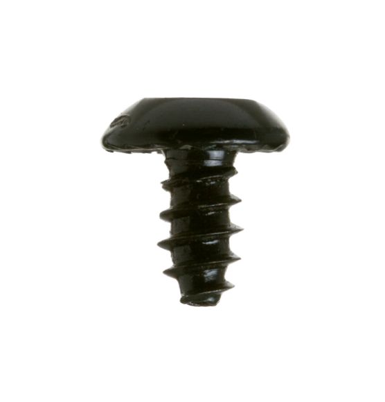 Picture of OEM General Electric (GE) WC02X20263 Self Taping Black Screw