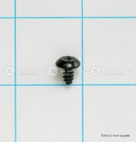 Picture of OEM General Electric (GE) WC02X20263 Self Taping Black Screw