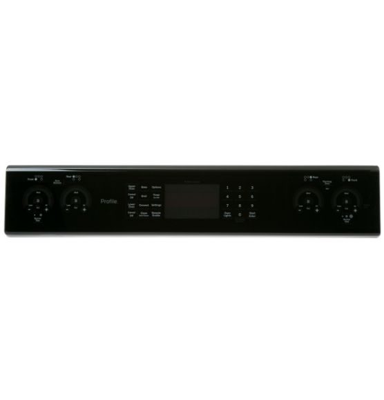 Picture of OEM General Electric (GE) WB27X40489 Black Slate Control Panel