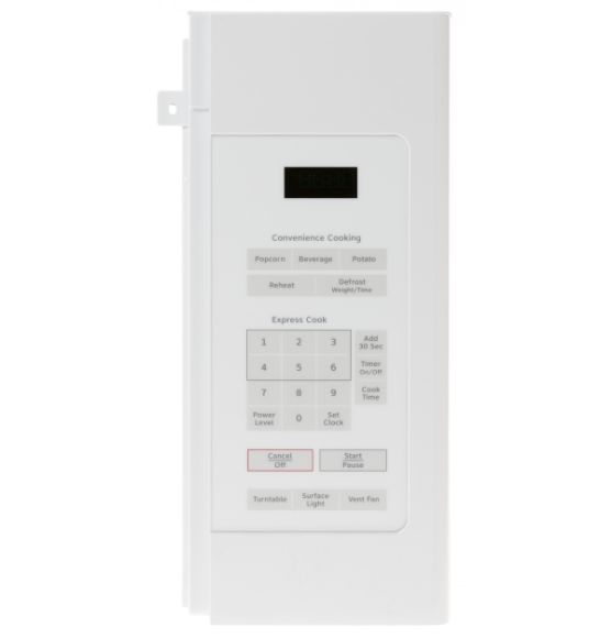 Picture of OEM General Electric (GE) WB56X38165 White Control Panel