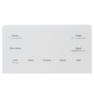 Picture of OEM General Electric (GE) WR55X35772 Control Display Asm White