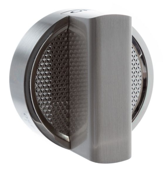 Picture of OEM General Electric (GE) WB03X43506 Stainless Steel Knob