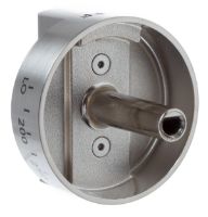 Picture of OEM General Electric (GE) WB03X43506 Stainless Steel Knob