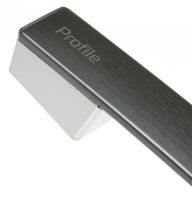 Picture of OEM General Electric (GE) WB15X35052 Black Stainless Handle