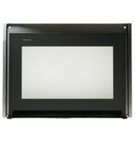 Picture of OEM General Electric (GE) WB56X43383 Glass And Trim Outer Door