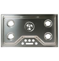 Picture of OEM General Electric (GE) WB62X36687 Stainless Maintop Glass &