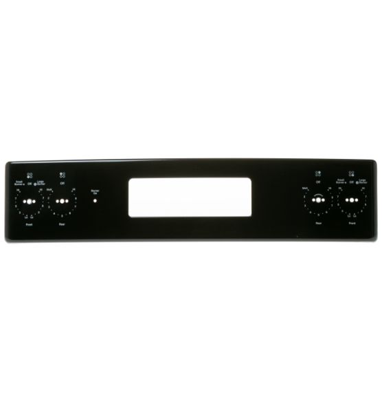 Picture of OEM General Electric (GE) WB07X37245 Black Control Panel Trim