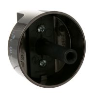 Picture of OEM General Electric (GE) WB03X39571 Black Stainless Knob
