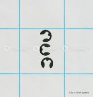 Picture of OEM General Electric (GE) WC01X21113 Door Hinge Clip (3-pack)