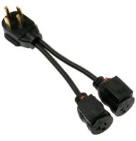 Picture of OEM General Electric (GE) WE08X37377 Dual Plug Adapter