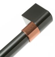 Picture of OEM General Electric (GE) WB15X33777 Brushed Black Handle W/