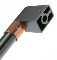 Picture of OEM General Electric (GE) WB15X33777 Brushed Black Handle W/