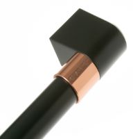 Picture of OEM General Electric (GE) WD09X32080 Flat Black Door Handle W/