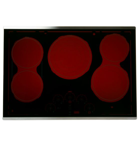 Picture of OEM General Electric (GE) WB62X33182 Maintop Glass And Frame