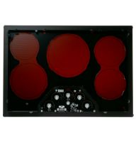 Picture of OEM General Electric (GE) WB62X33182 Maintop Glass And Frame