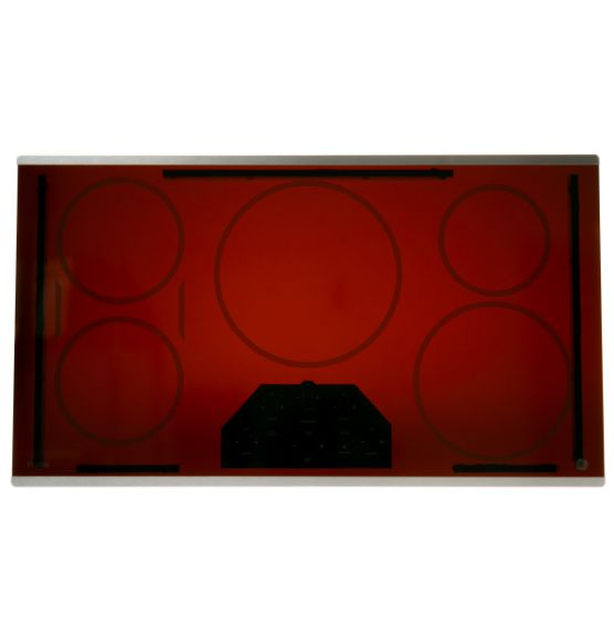 Picture of OEM General Electric (GE) WB62X42890 Maintop Glass Assembly