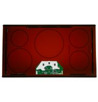 Picture of OEM General Electric (GE) WB62X42890 Maintop Glass Assembly