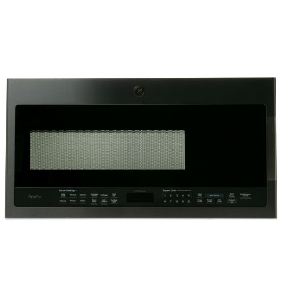 Picture of OEM General Electric (GE) WB56X37961 Black Stainless Door Asm