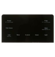 Picture of OEM General Electric (GE) WR55X35769 Control Display Asm Black