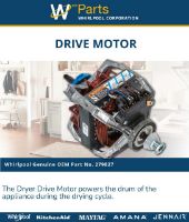 Picture of OEM Whirlpool 279827 Dryer Drive Motor