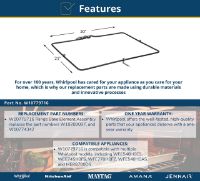 Picture of OEM Whirlpool W10779716 Oven Bake Element(Genuine)