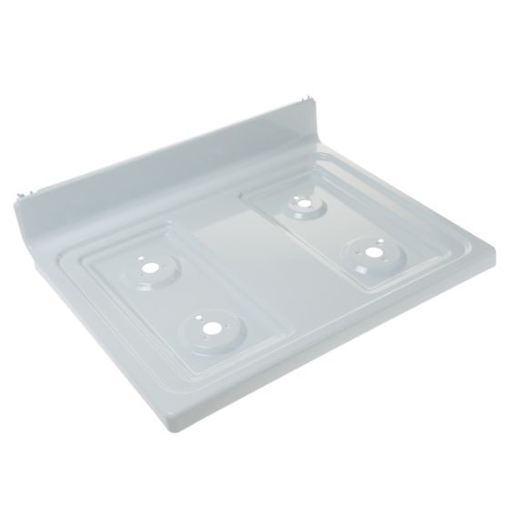 Picture of OEM General Electric (GE) WB62X36581 White Rangetop & Brkt