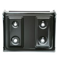 Picture of OEM General Electric (GE) WB62X36581 White Rangetop & Brkt