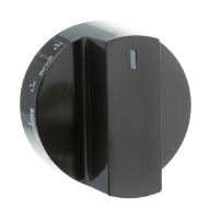 Picture of OEM General Electric (GE) WB03X39568 Black Stainless Knob Oven