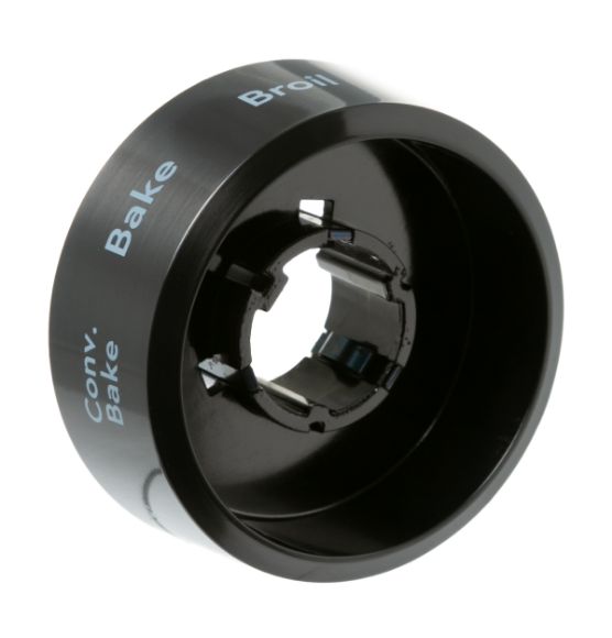 Picture of OEM General Electric (GE) WB03X39622 Black Stainless All Gas