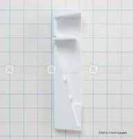 Picture of OEM General Electric (GE) WB07X43002 End Cap Rt-white