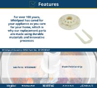 Picture of OEM Whirlpool Drive Hub Assy Washer W10528947