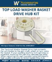 Picture of OEM Whirlpool Drive Hub Assy Washer W10528947