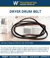 Picture of OEM Whirlpool WPY312959 Dryer Drive Belt