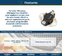 Picture of OEM Whirlpool WP3387134 Dryer Cycling Thermostat
