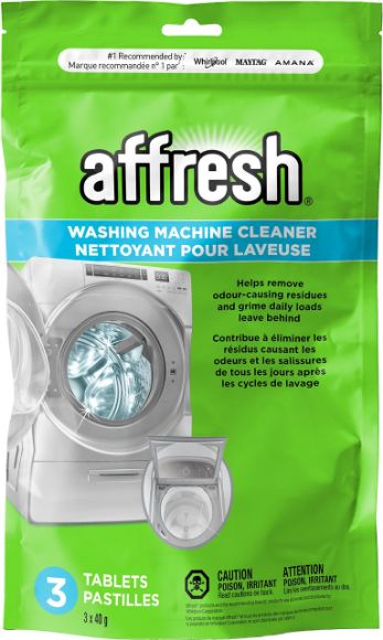 Picture of OEM Whirlpool Affresh Washing Machine Cleaner (3-pack) W10135699