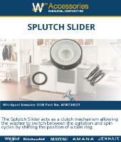 Picture of OEM Whirlpool Slider W10006494